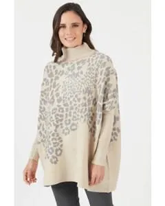 Abrigo de cuero negro