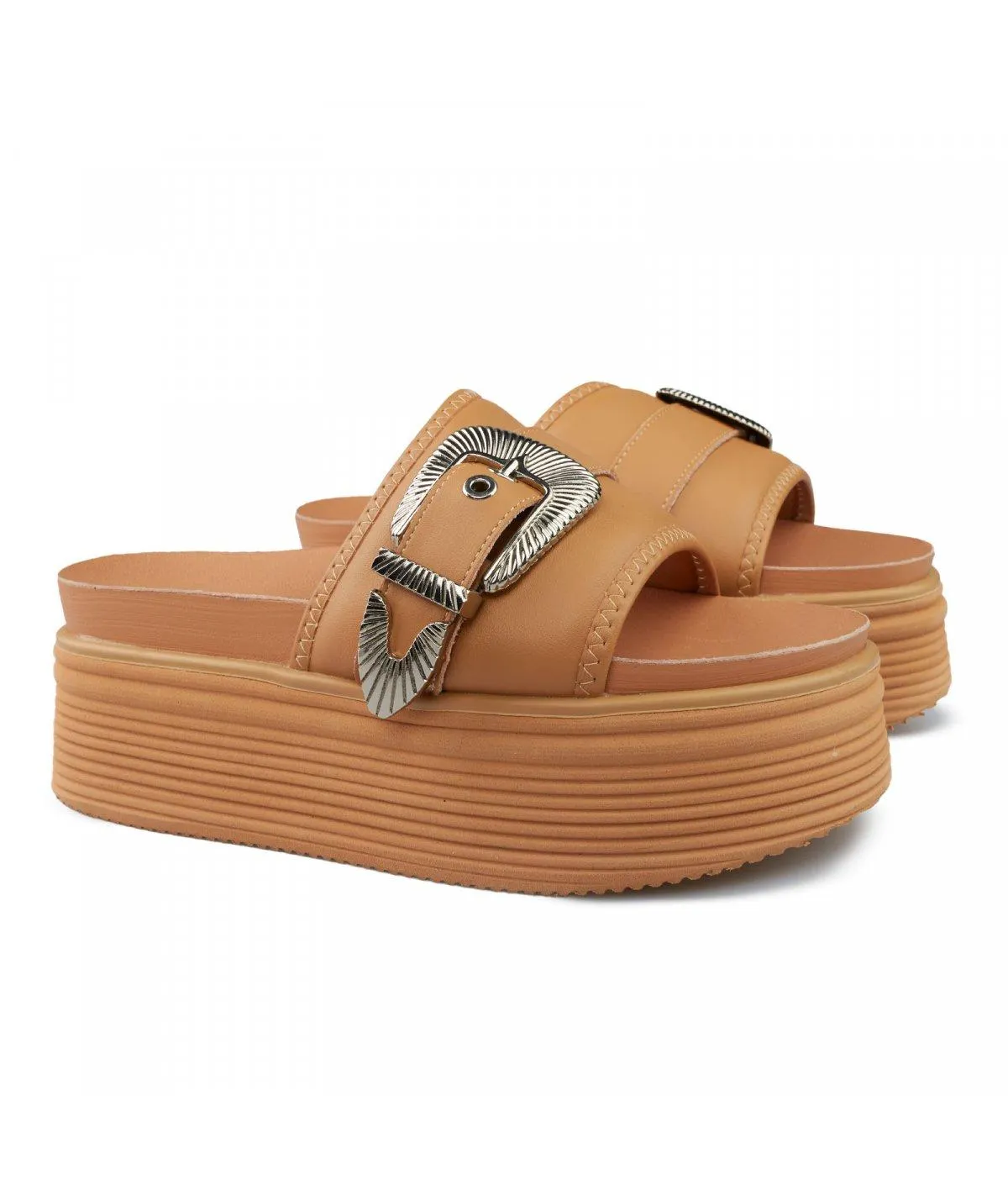 Sandalias Mujer 1444 Cuero
