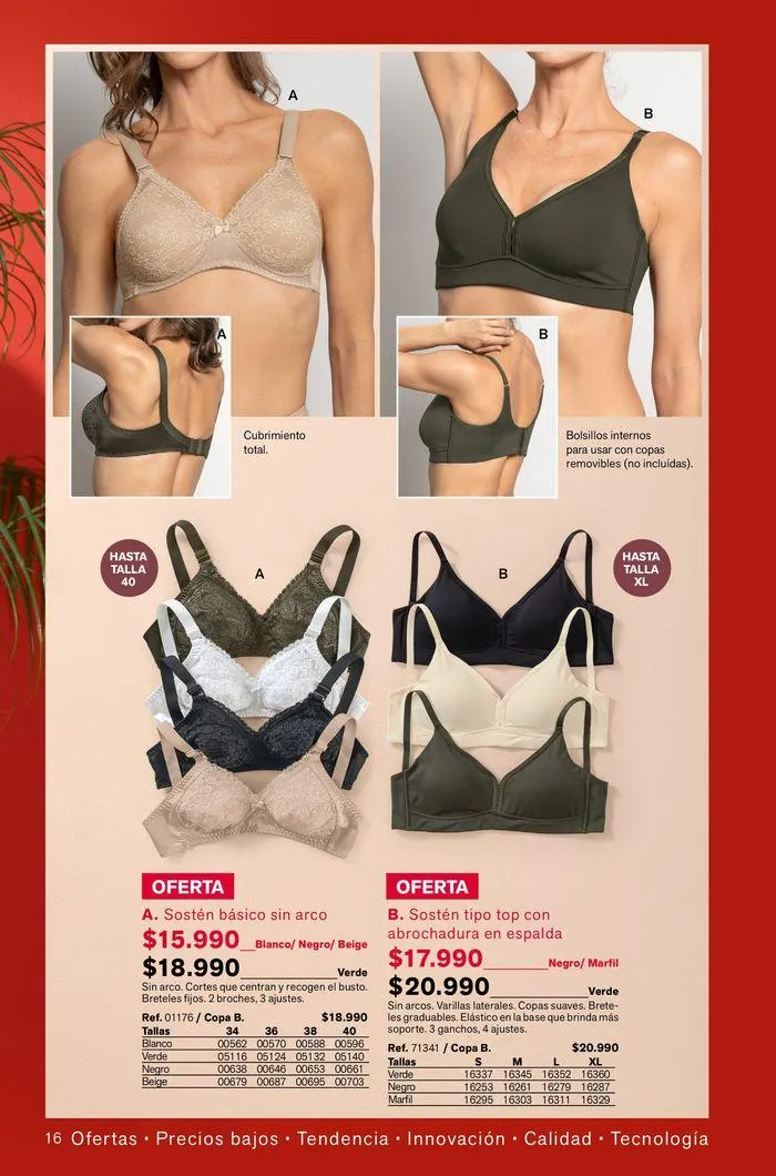 Catálogo de Ofertas Leonisa 23 de agosto al 6 de septiembre 2024 - Página 16