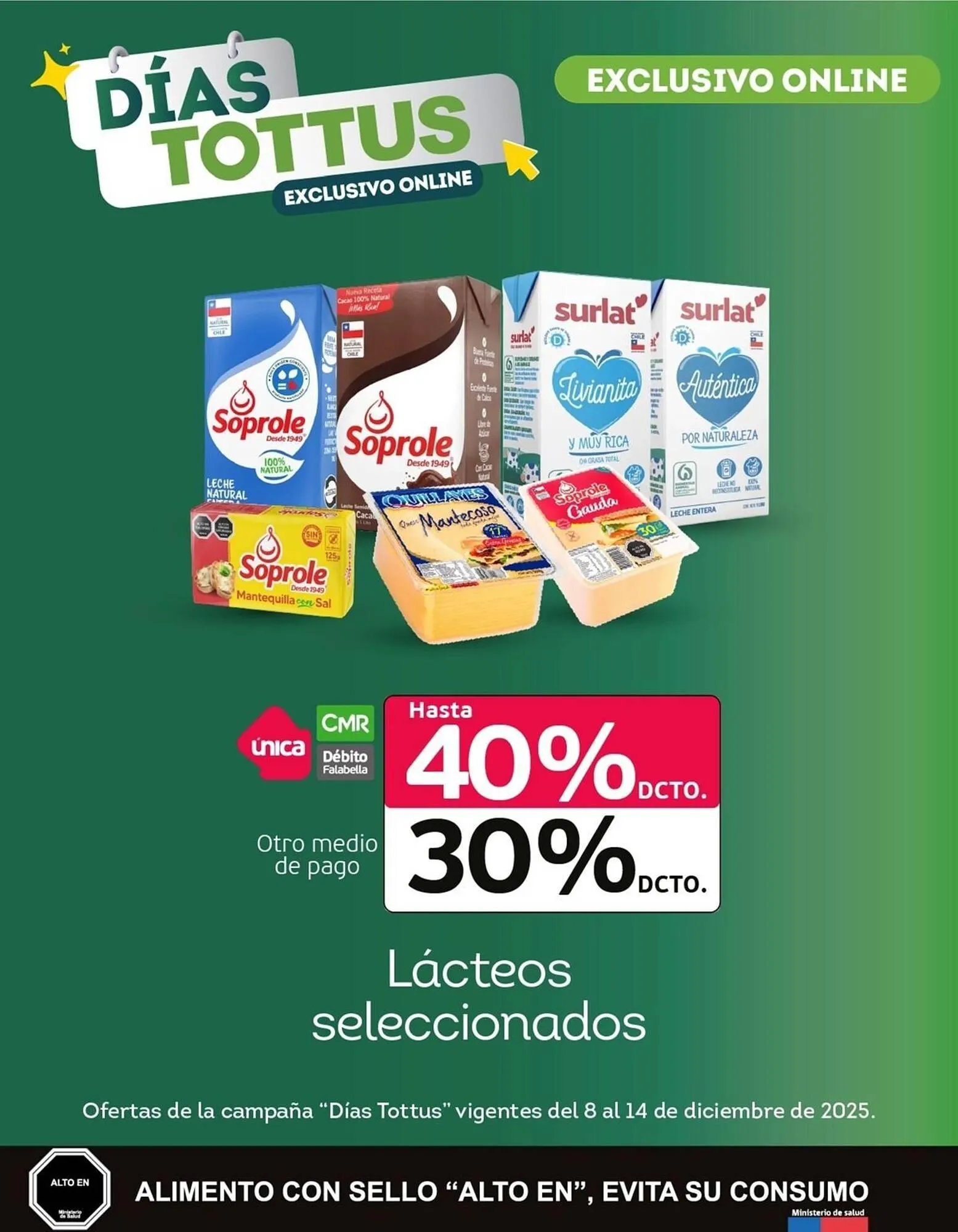 Catálogo de Catálogo Tottus 8 de diciembre al 14 de diciembre 2025 - Página 1