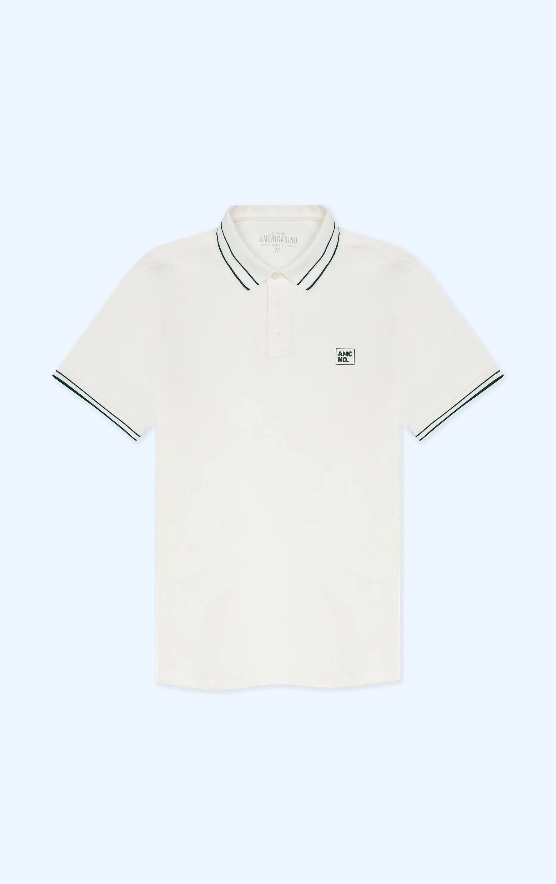 Polo Slim fondo entero para hombre