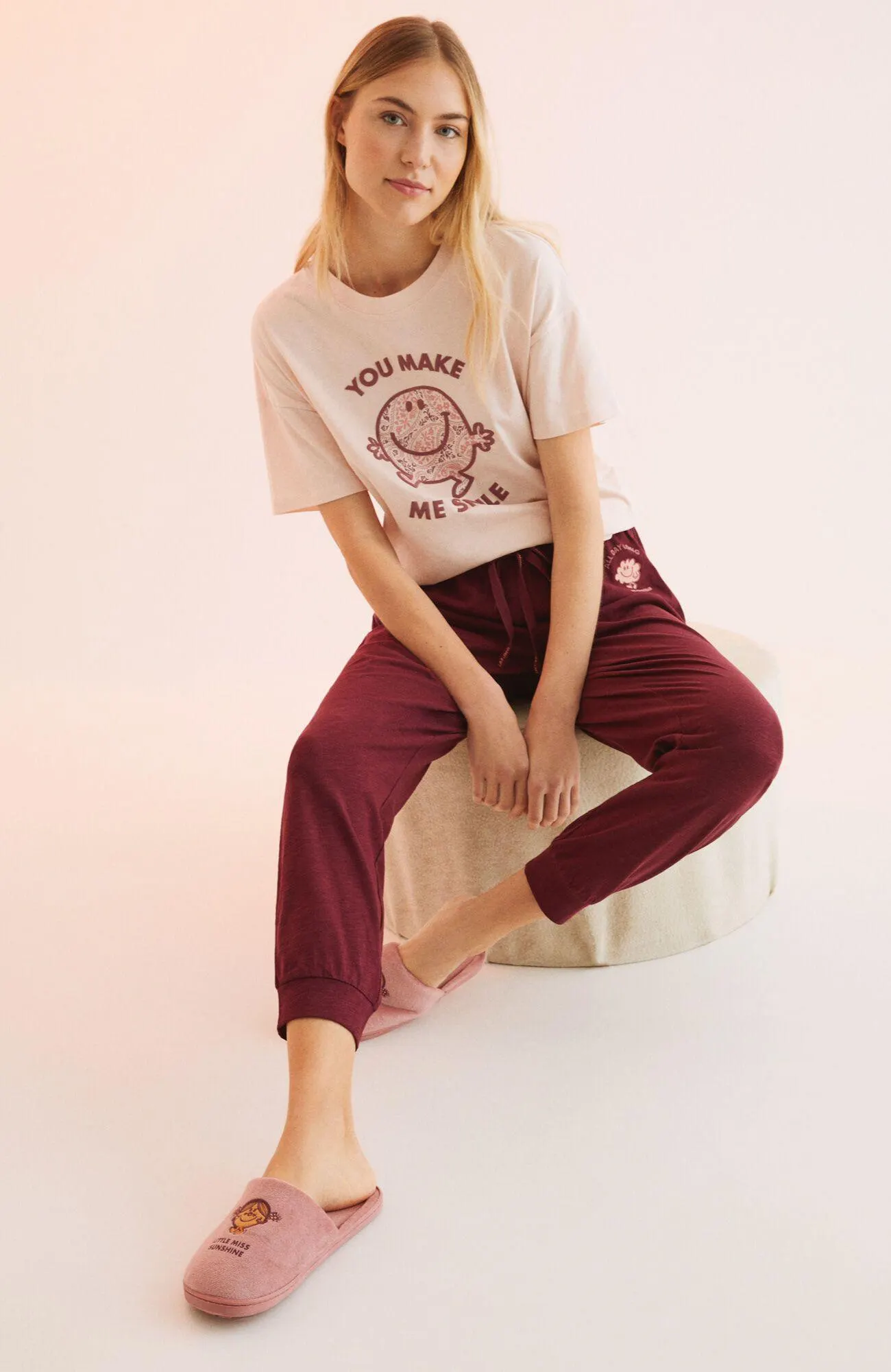 Pantalón Women'Secret Colección Sand Vino