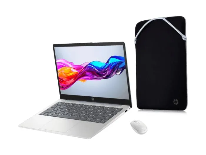 Notebook HP 14-em0017la + Mouse HP 240 Blanco + Funda Reversible HP