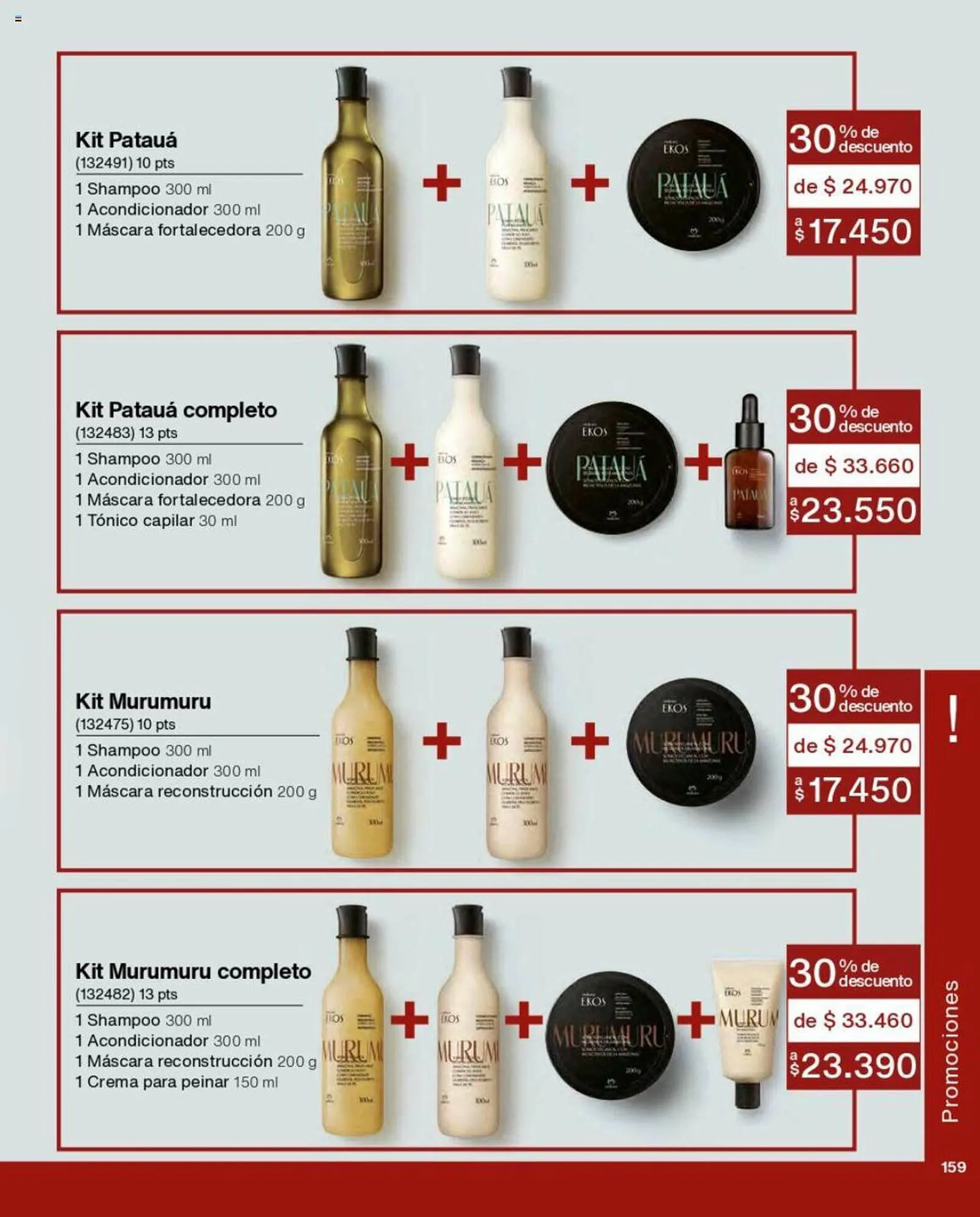 Catálogo de Catálogo Natura 1 de septiembre al 30 de septiembre 2023 - Página 159