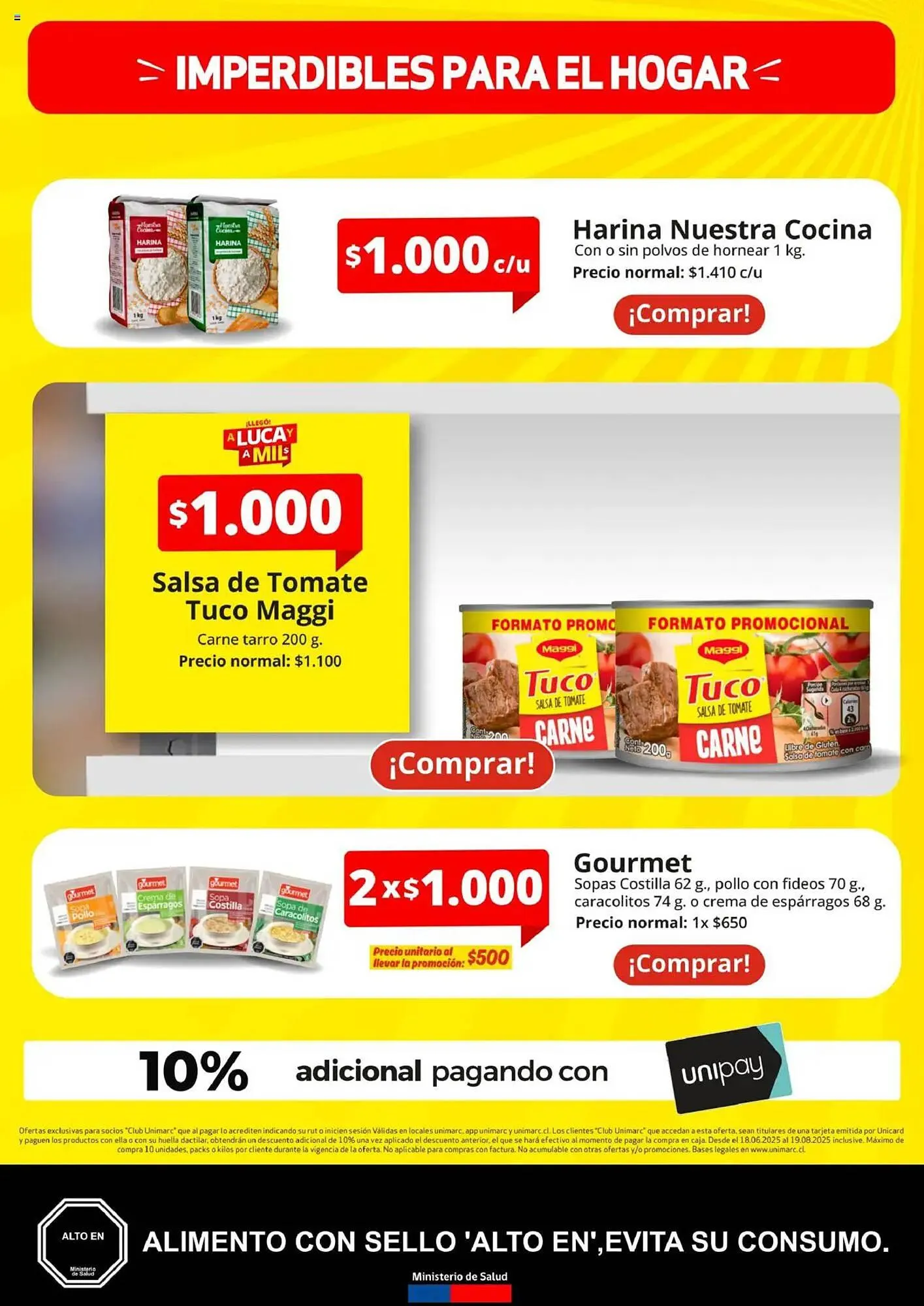 Catálogo de Catálogo Unimarc 18 de junio al 19 de agosto 2025 - Página 16