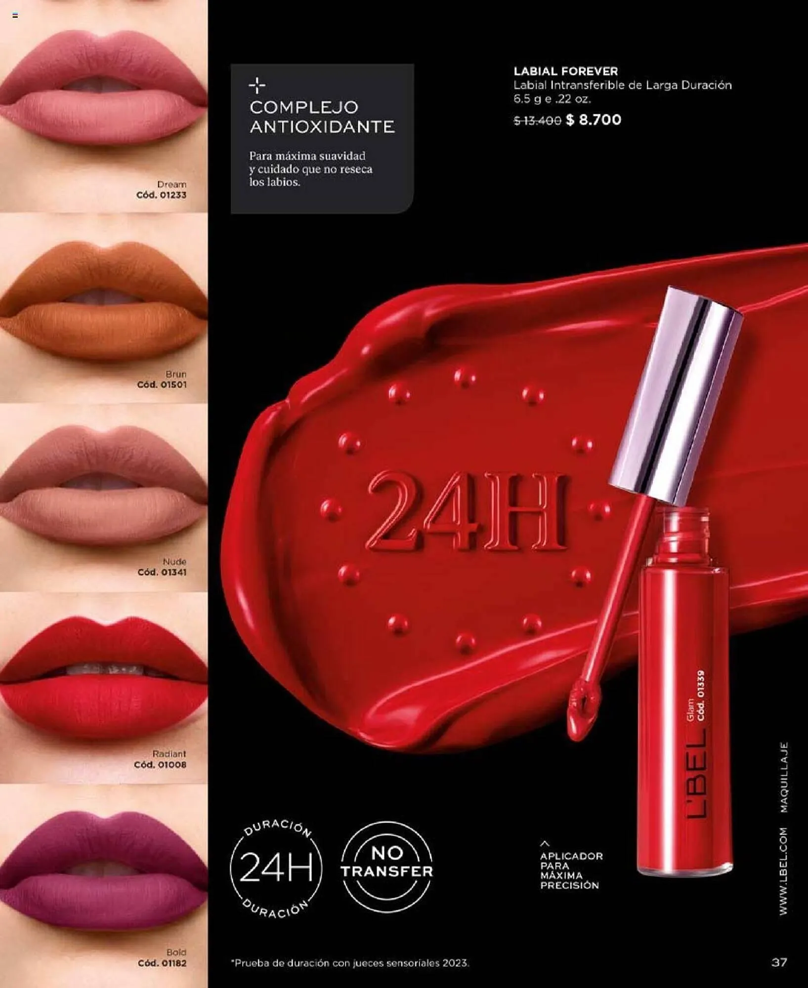 Catálogo de Catálogo L'Bel 16 de agosto al 16 de septiembre 2024 - Página 37