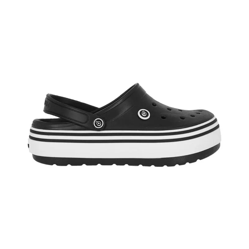 Zueco Bamers Airline High Mujer Negro