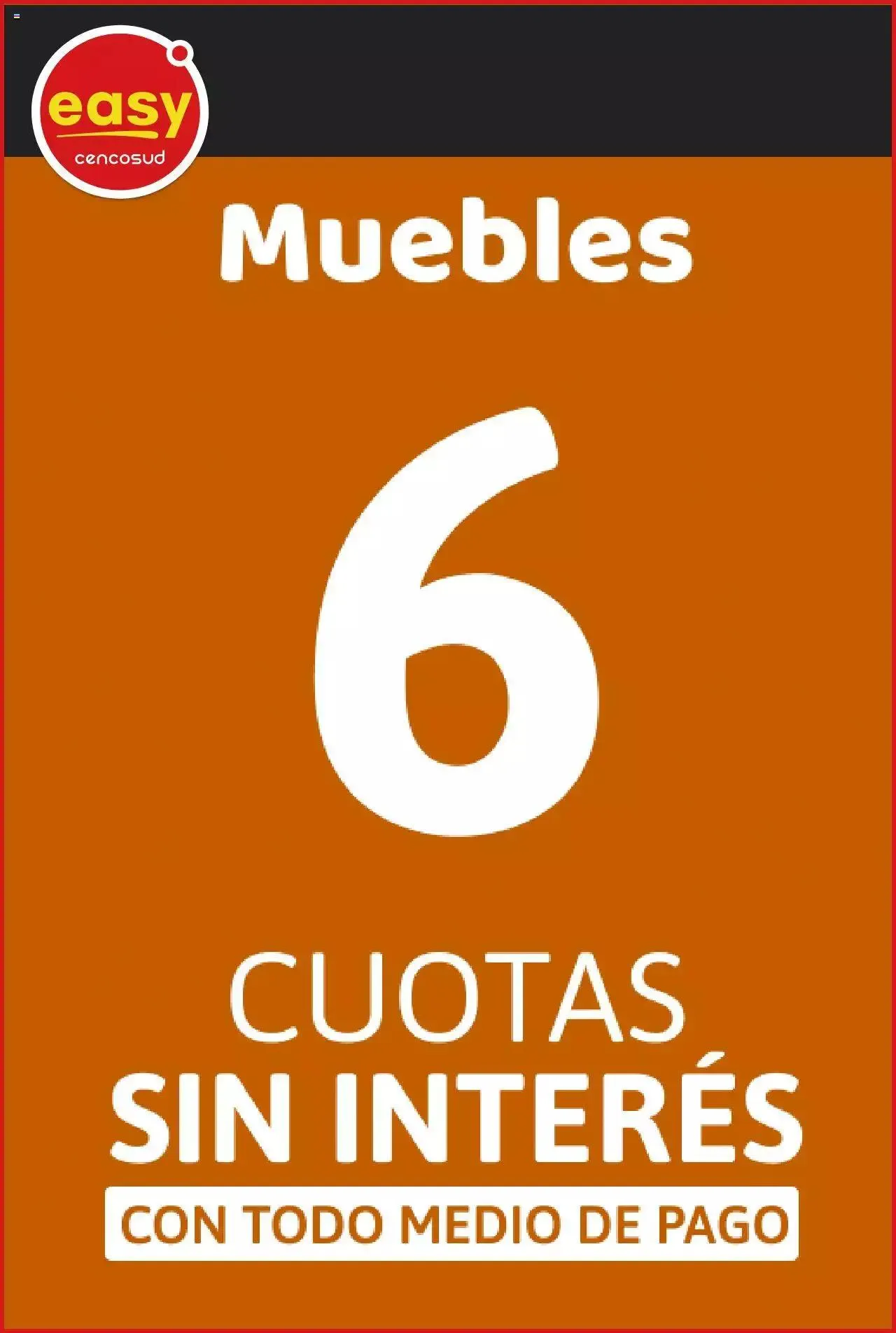 Catálogo de Easy ofertas 9 de abril al 10 de mayo 2024 - Página 1