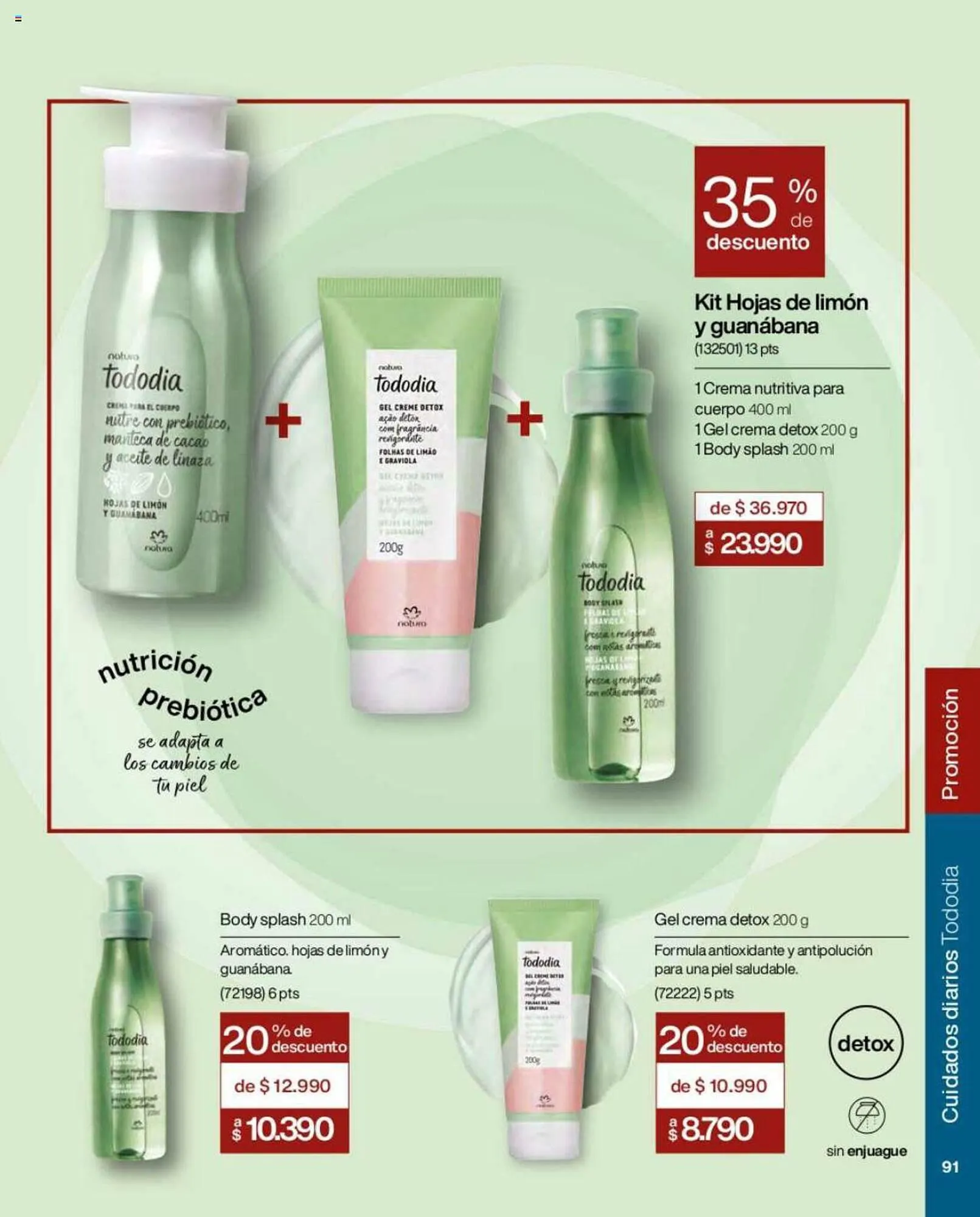 Catálogo de Catálogo Natura 1 de julio al 31 de octubre 2023 - Página 91