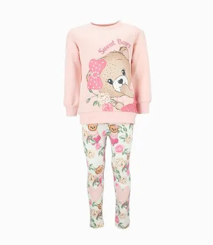 Conjunto Niña De Polerón Y Calzas