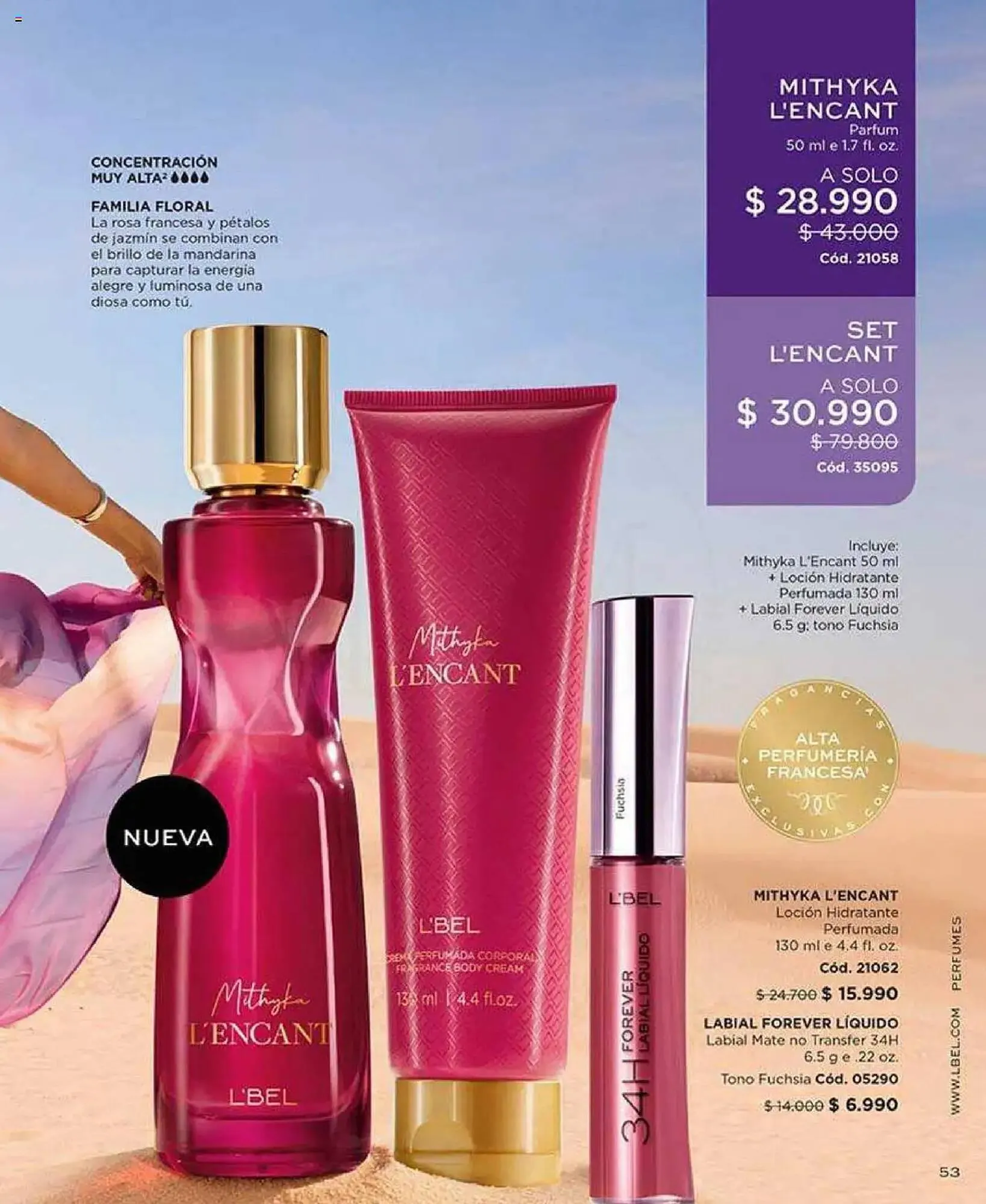 Catálogo de Catálogo L'Bel 1 de mayo al 15 de mayo 2025 - Página 53