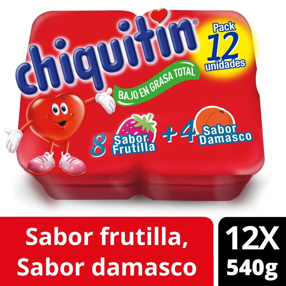Pack Chiquitín 12 un de 45 g