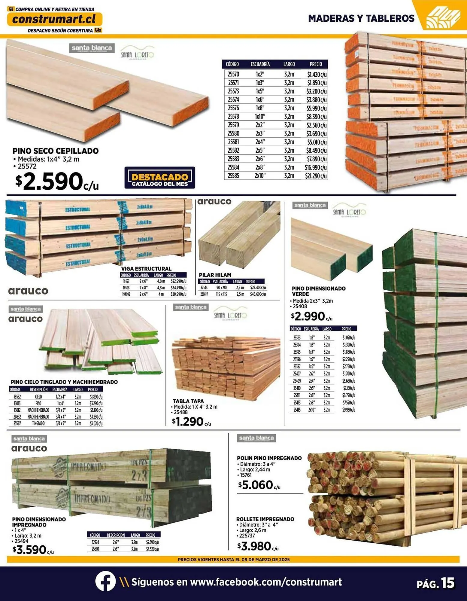 Catálogo de Catálogo Construmart 3 de marzo al 23 de marzo 2025 - Página 15