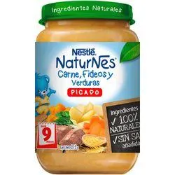 Picado Nestlé Naturnes Carne, Fideos y Verduras 215 g