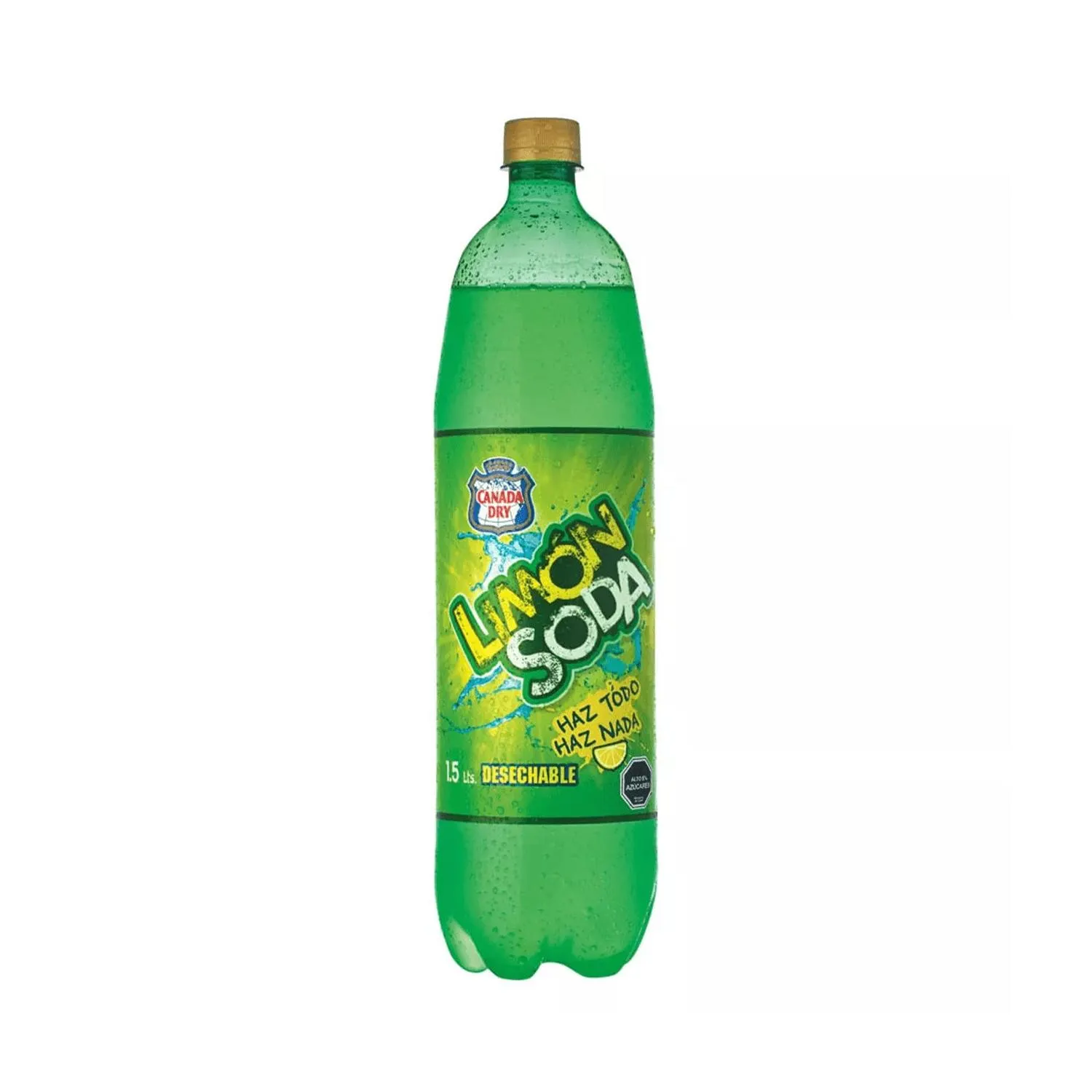 Bebida Canada Dry Limón Soda Desechable 1.5 Lts.