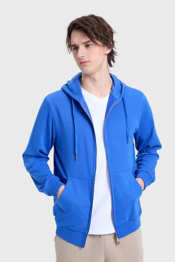 PolerÓn hombre bÁsico rider azul