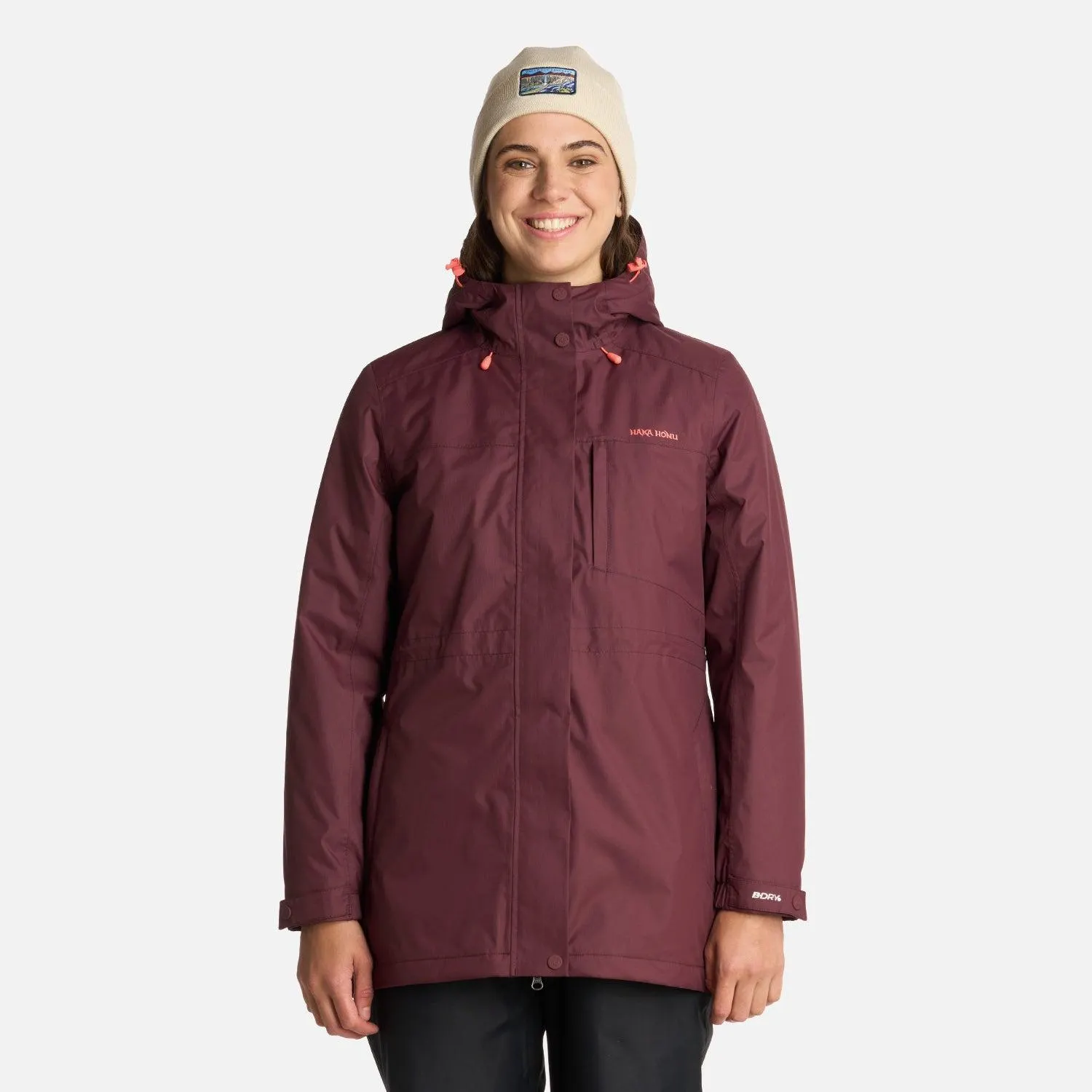 Chaqueta Mujer Terranova Burdeo Haka Honu