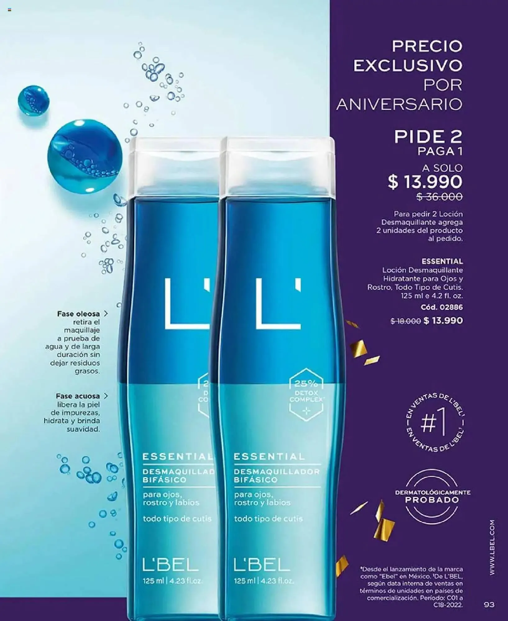 Catálogo de Catálogo L'Bel 29 de julio al 1 de septiembre 2025 - Página 93