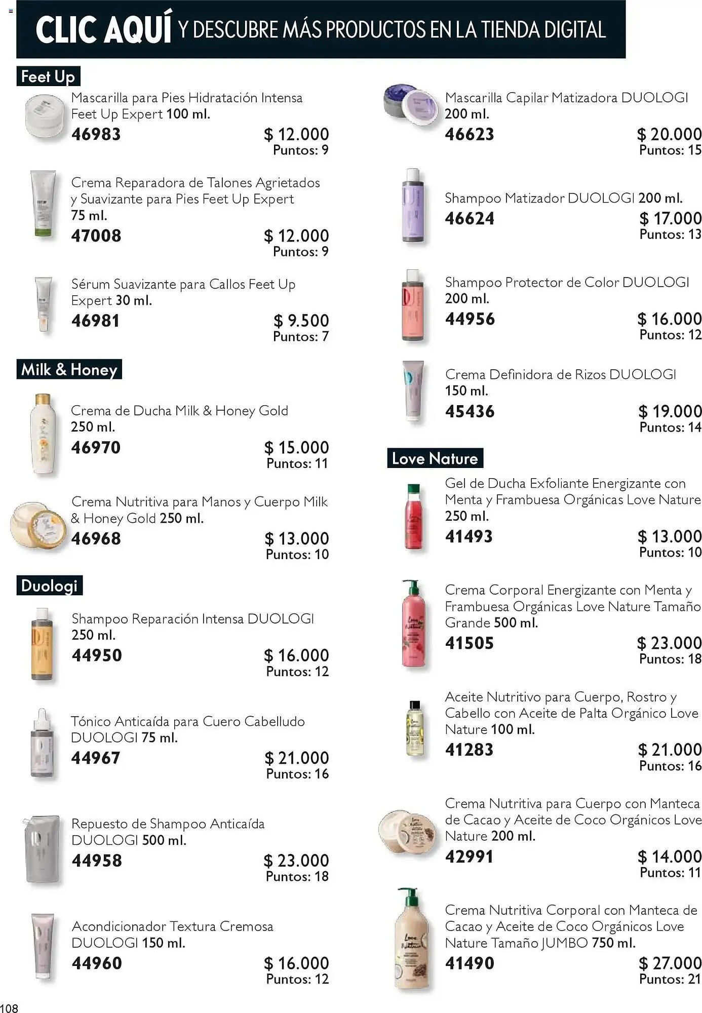 Catálogo de Catálogo Oriflame 25 de octubre al 15 de noviembre 2025 - Página 108