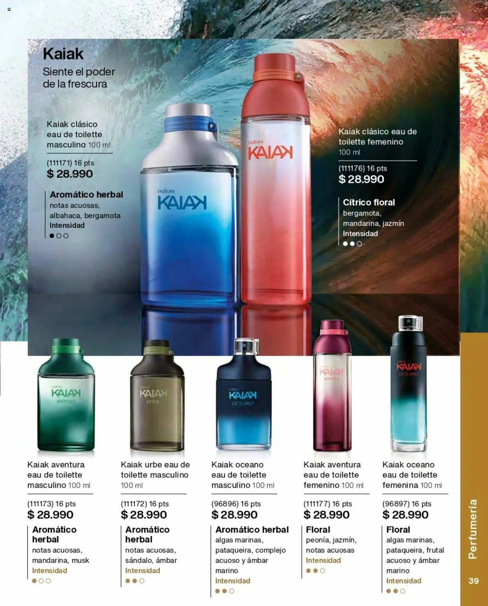 Catálogo de Catálogo Natura 1 de septiembre al 30 de septiembre 2023 - Página 39