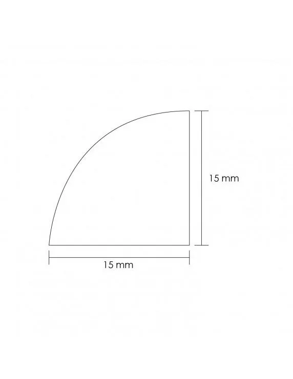 DISPLAY DE JUNQUILLOS RODON 15X15 BLANCO