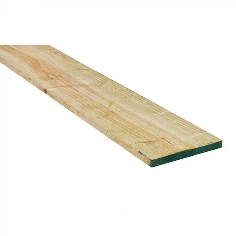 Pino Dimensionado Verde 1" x 6" 3,2 mt