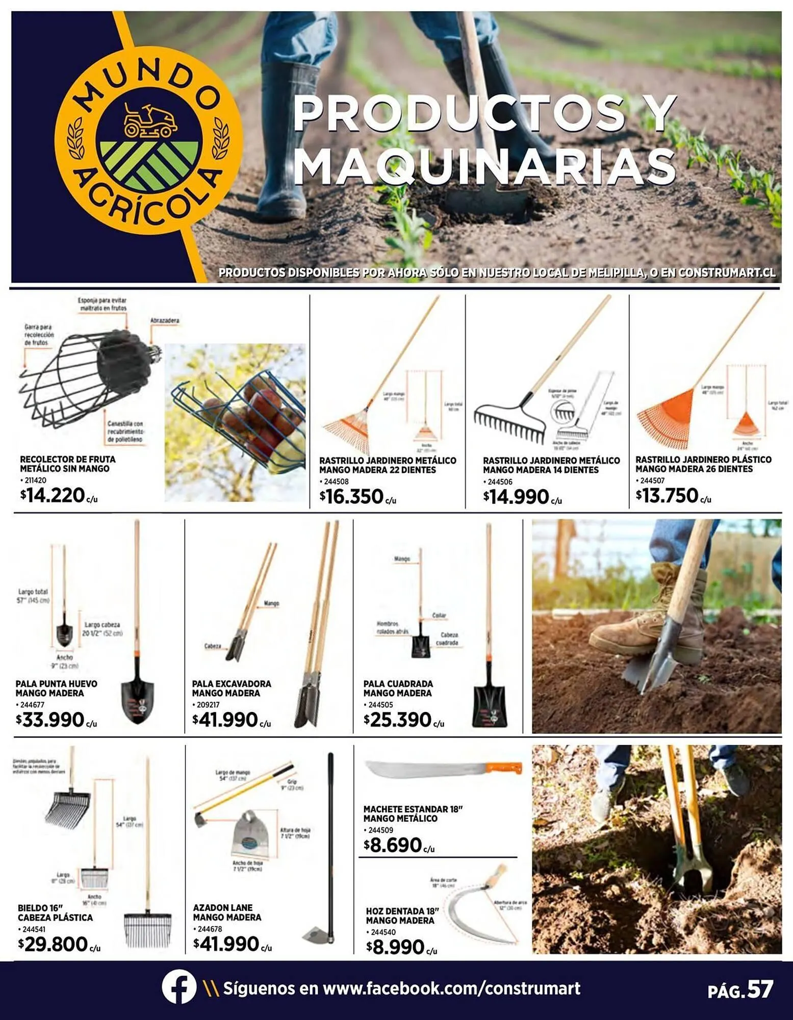 Catálogo de Catálogo Construmart 3 de abril al 28 de abril 2024 - Página 57