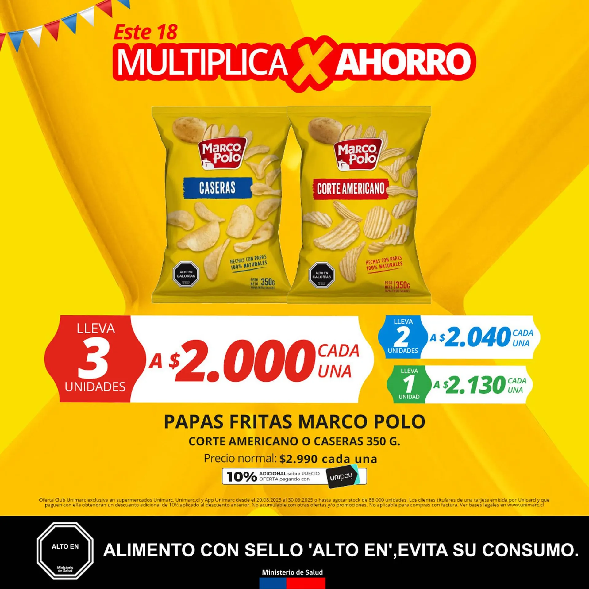 Catálogo de Catálogo Unimarc 24 de agosto al 30 de septiembre 2025 - Página 1