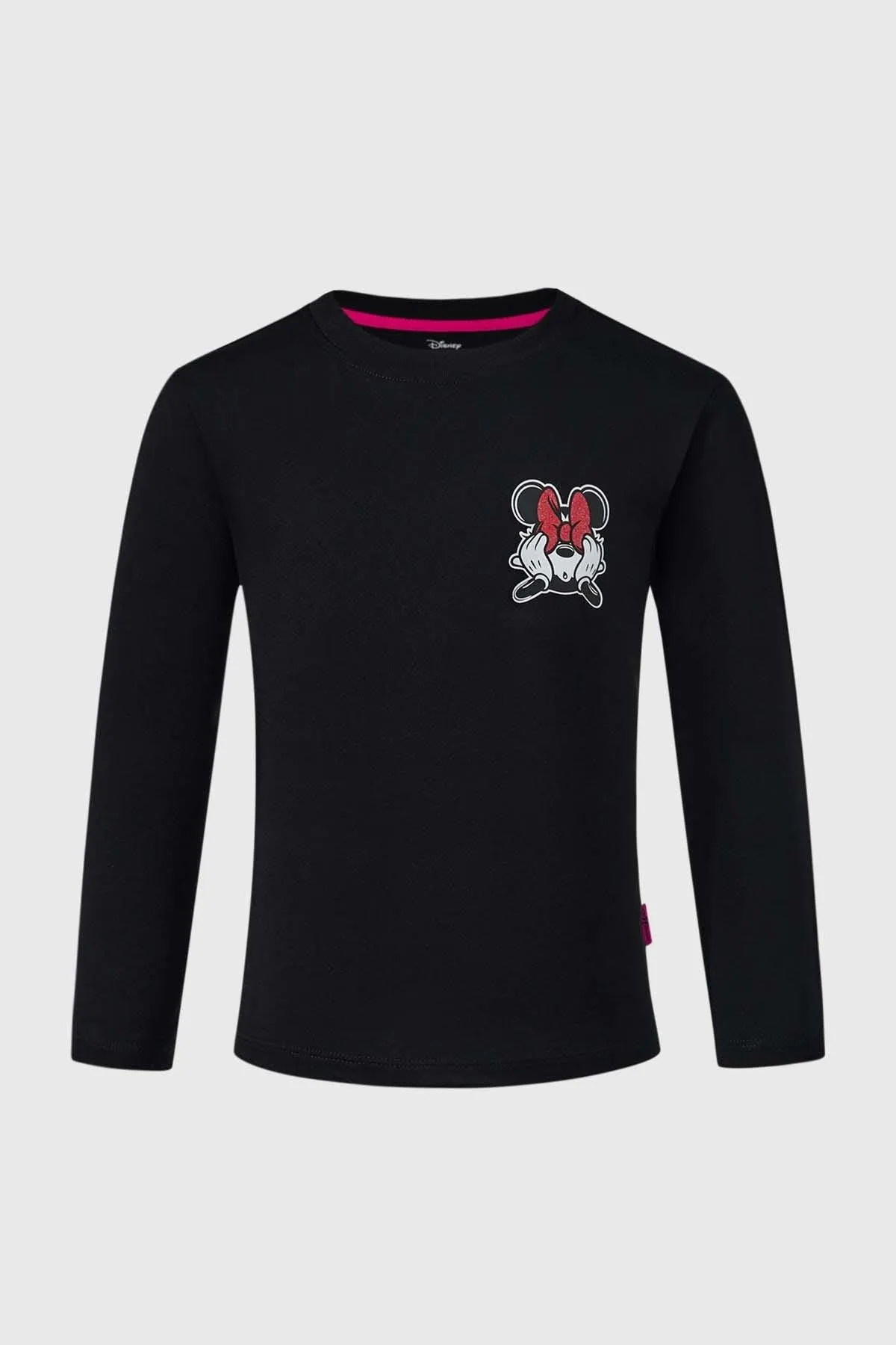 Polera Niña Minnie Negro