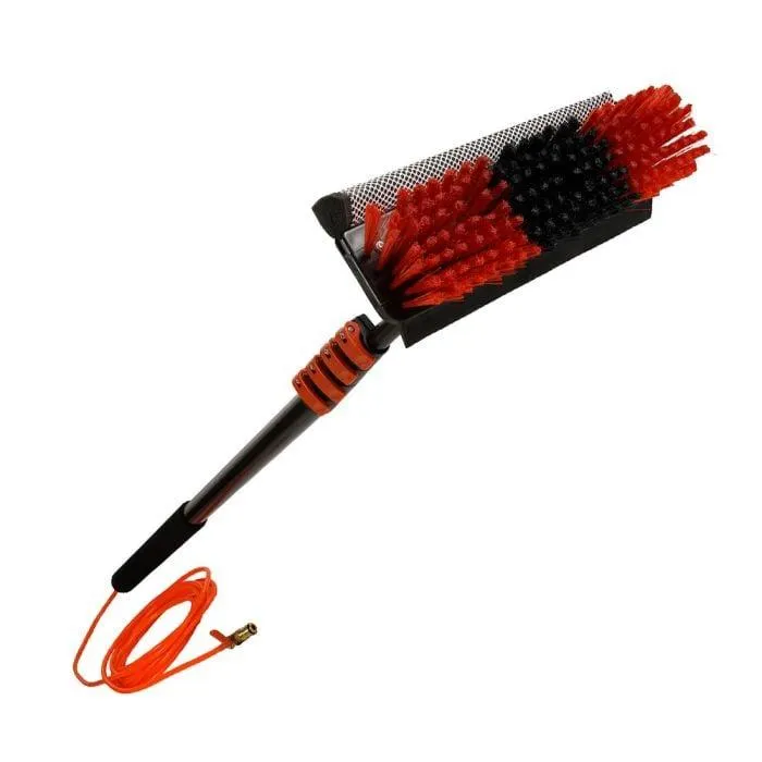 Escobillón con mango telescópico
