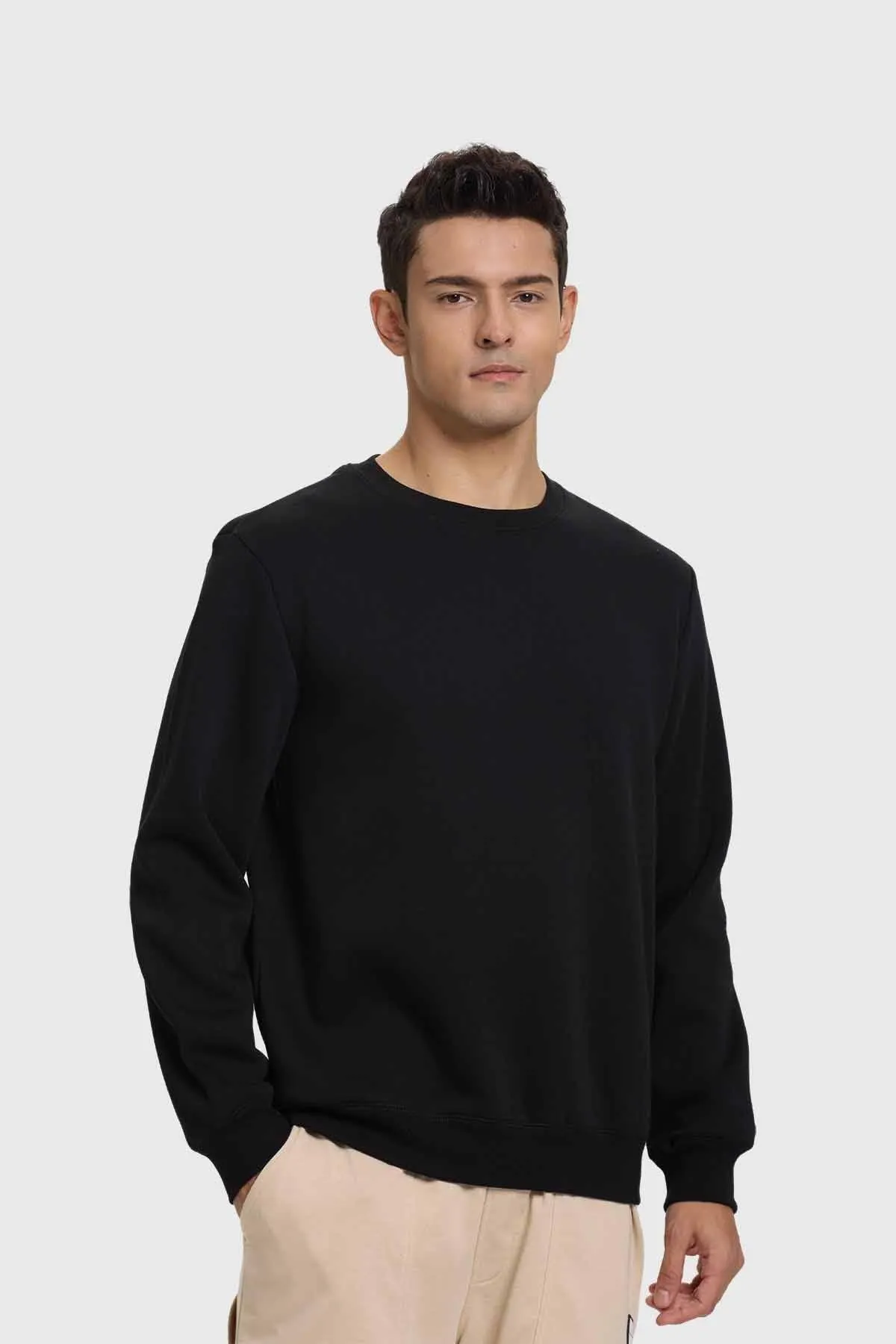 Polerón Hombre Básico Negro