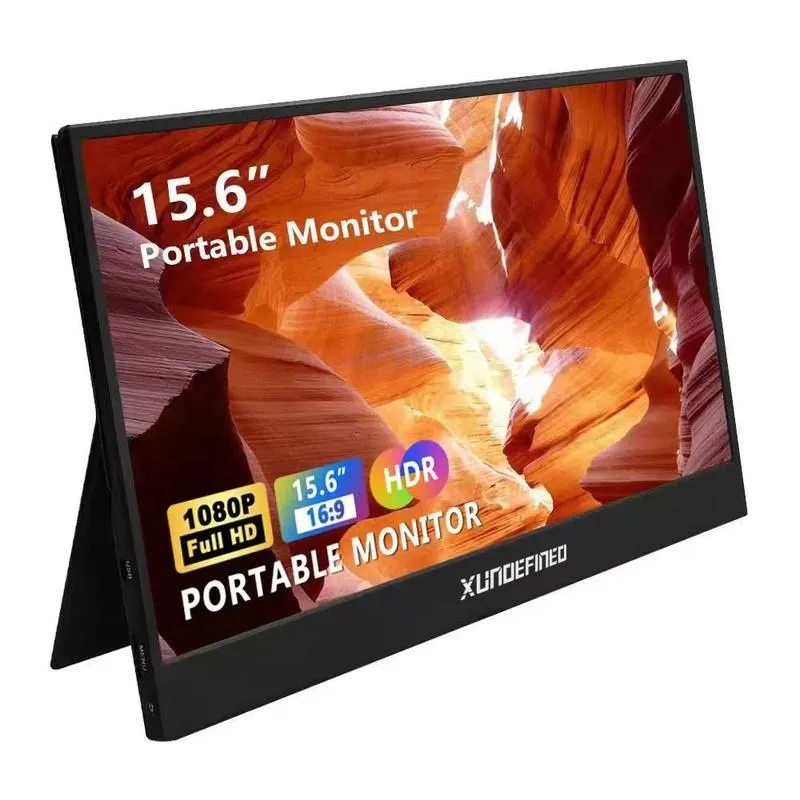 Monitor Portátil Xundefined 15.6 pulgadas Full HD 60Hz HDMI USB-C
