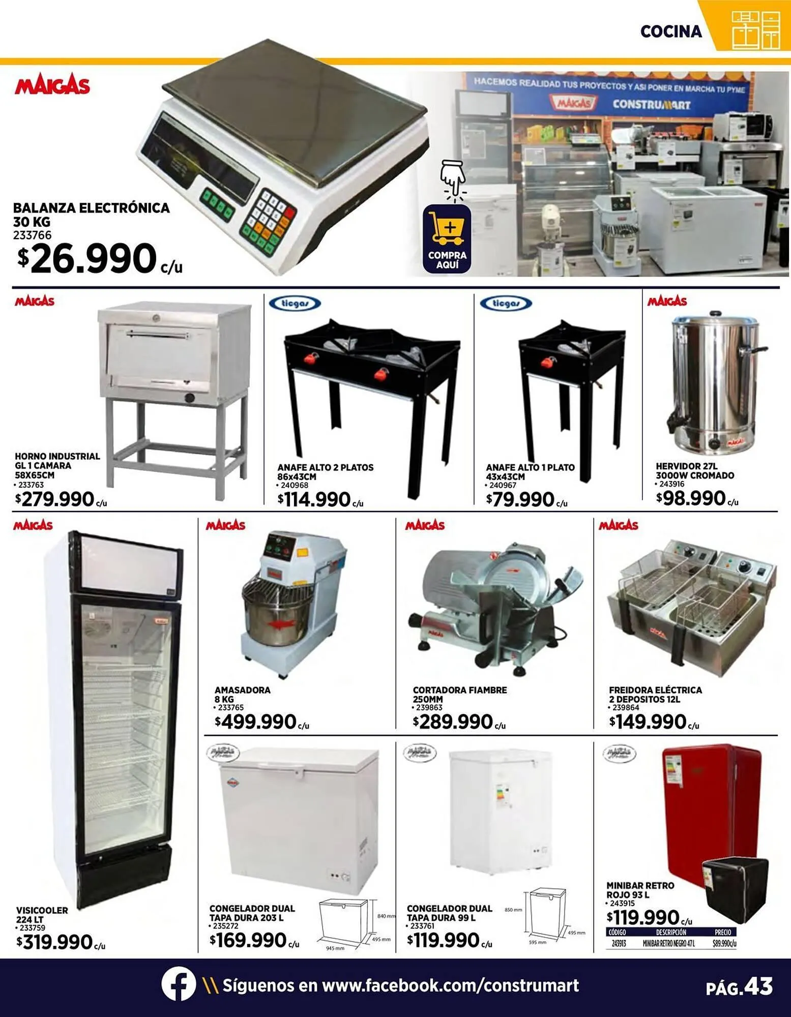 Catálogo de Catálogo Construmart 3 de abril al 28 de abril 2024 - Página 43