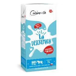 Leche Cuisine & Co Descremada 1 L