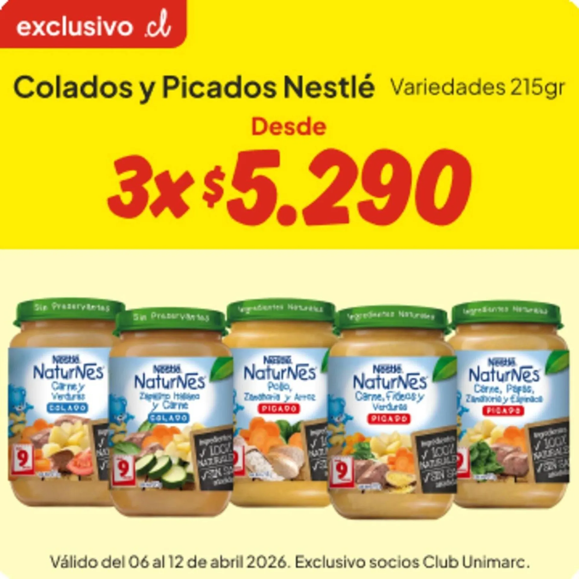 Catálogo de Catálogo Unimarc 6 de abril al 12 de abril 2026 - Página 9