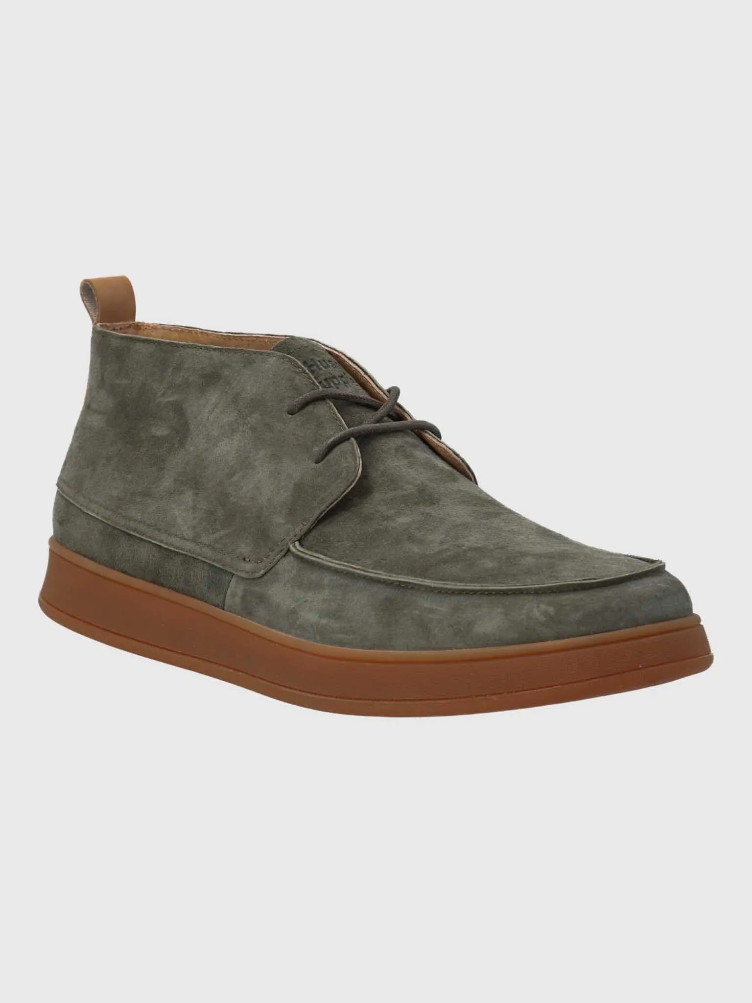Botin Cuero Hombre Darwin HP Verde Hush Puppies