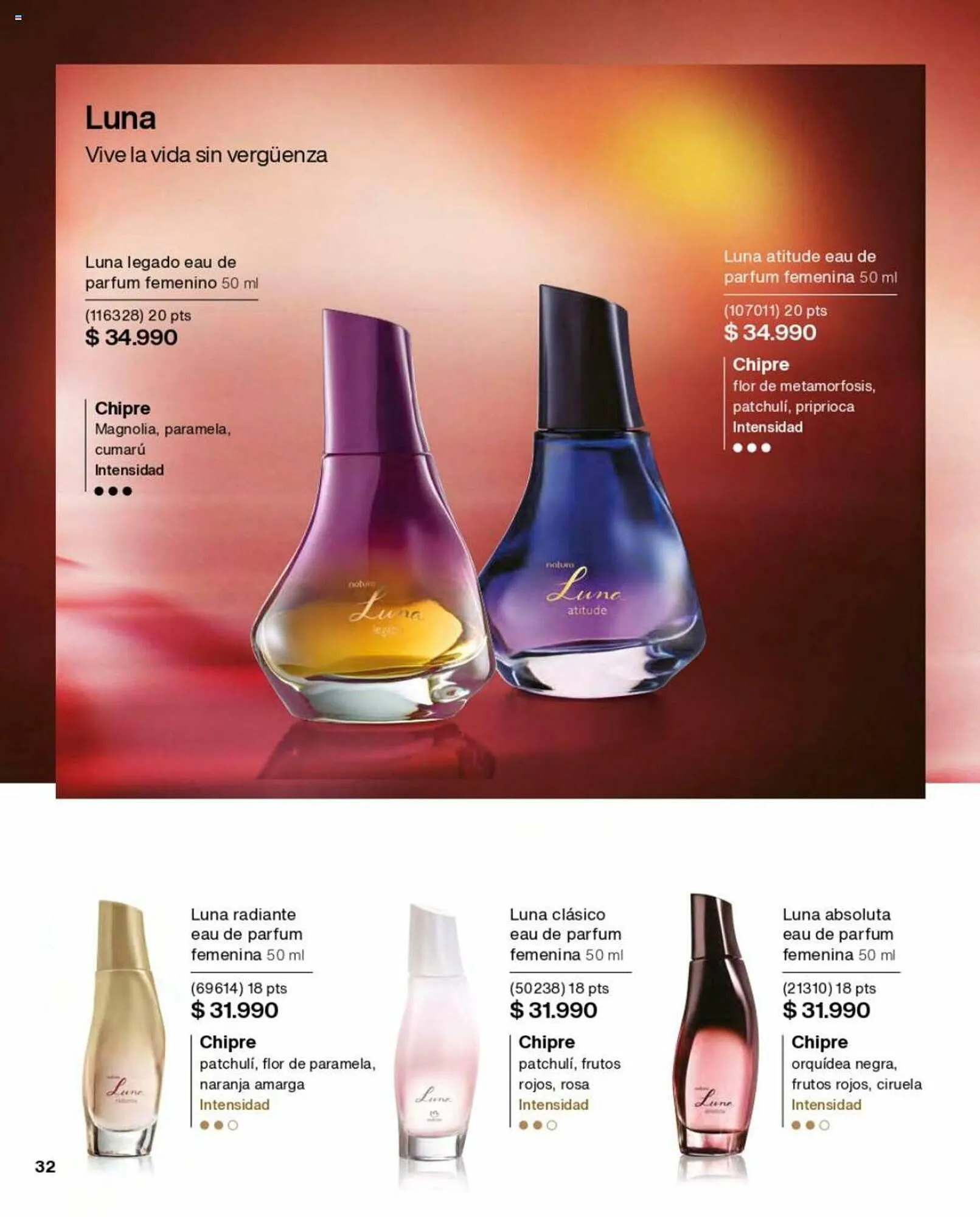 Catálogo de Catálogo Natura 1 de septiembre al 30 de septiembre 2023 - Página 32