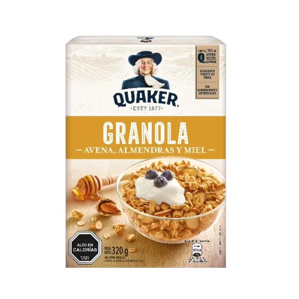 Granola avena almendras y mi...