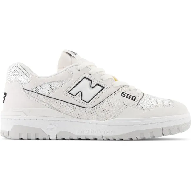 Zapatillas Urbanas Unisex New Balance 550 Blanca