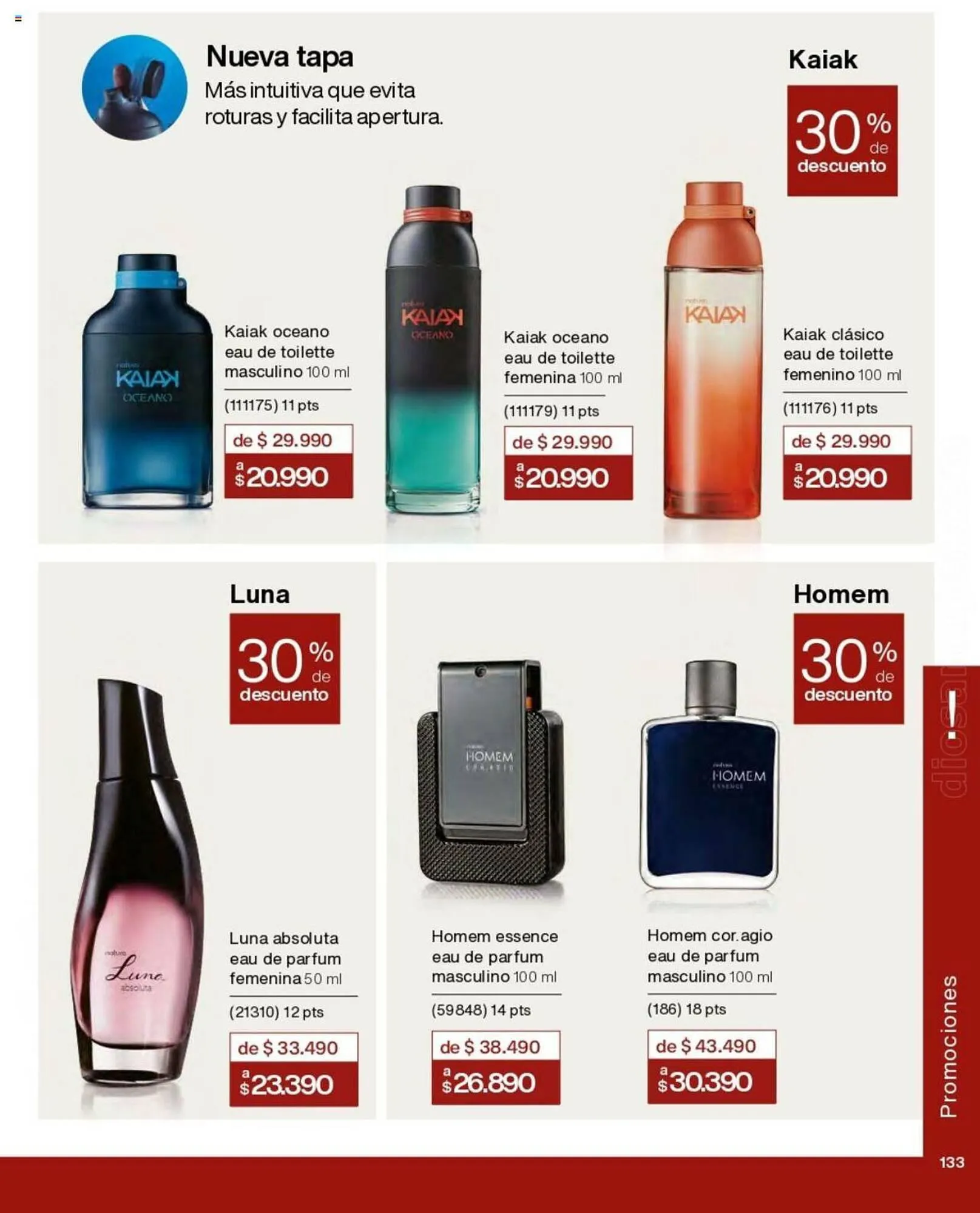 Catálogo de Catálogo Natura 1 de julio al 31 de octubre 2023 - Página 133