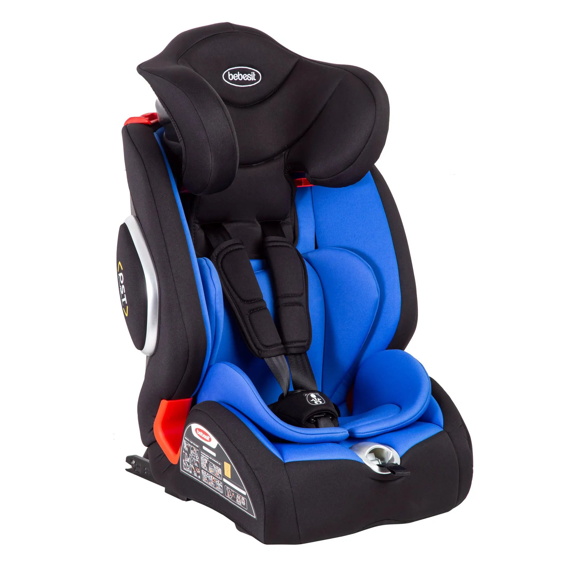 Silla de Auto Butaca Bewell Isofix Nueva Azul