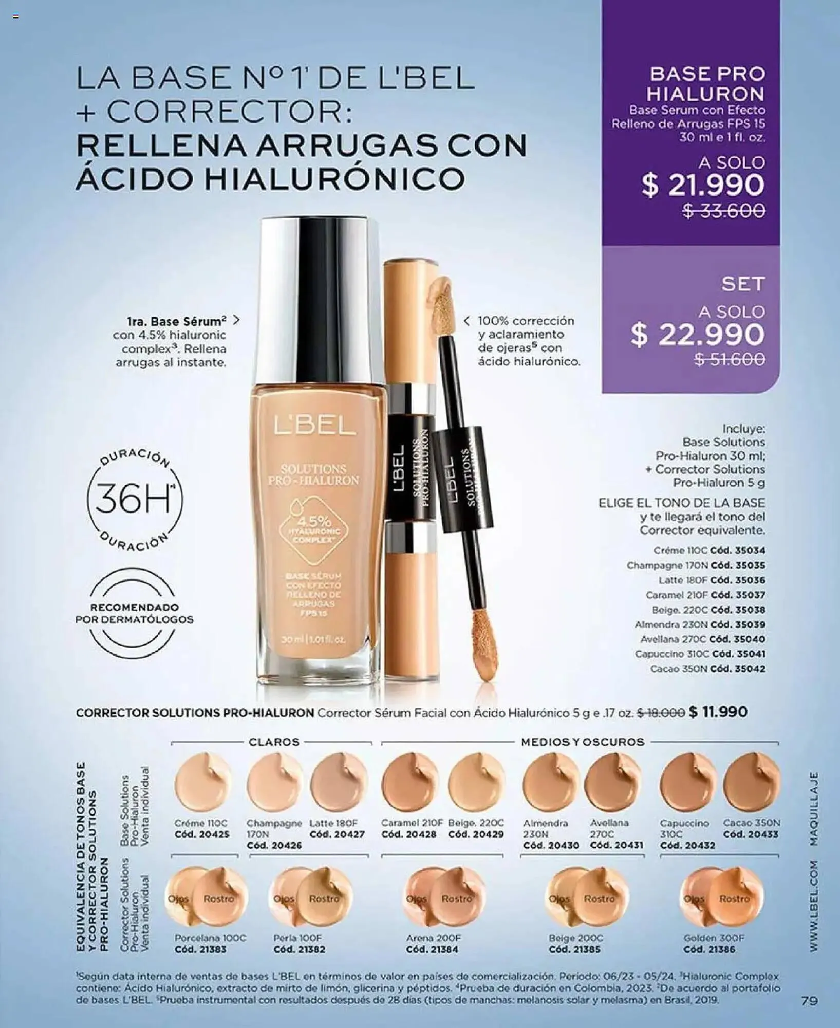 Catálogo de Catálogo L'Bel 29 de julio al 1 de septiembre 2025 - Página 79