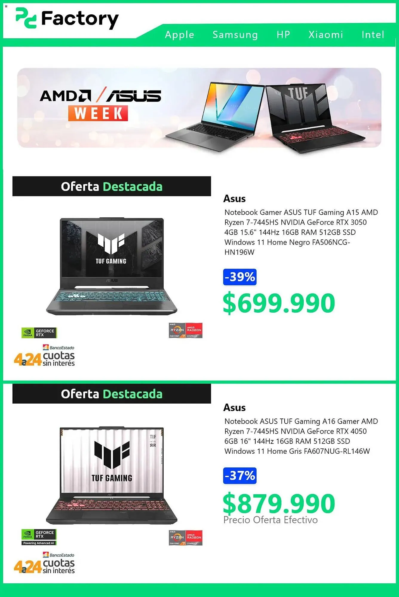 Catálogo de Catálogo PC Factory 19 de noviembre al 26 de noviembre 2025 - Página 2