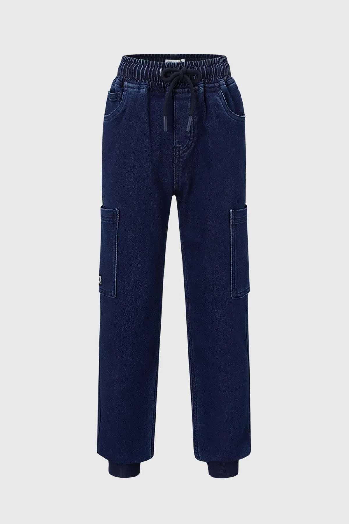 Jeans Niño Cargo Azul