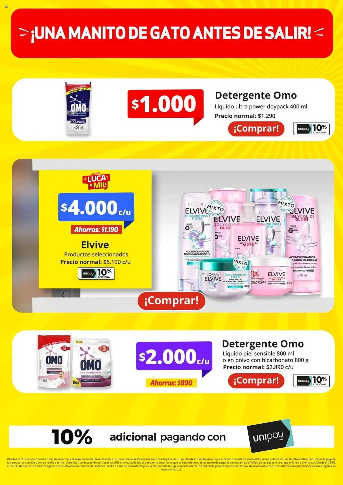 Catálogo de Catálogo Unimarc 19 de febrero al 15 de abril 2025 - Página 12