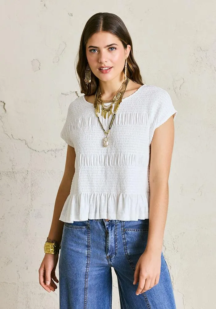 Polera Panal de Abeja