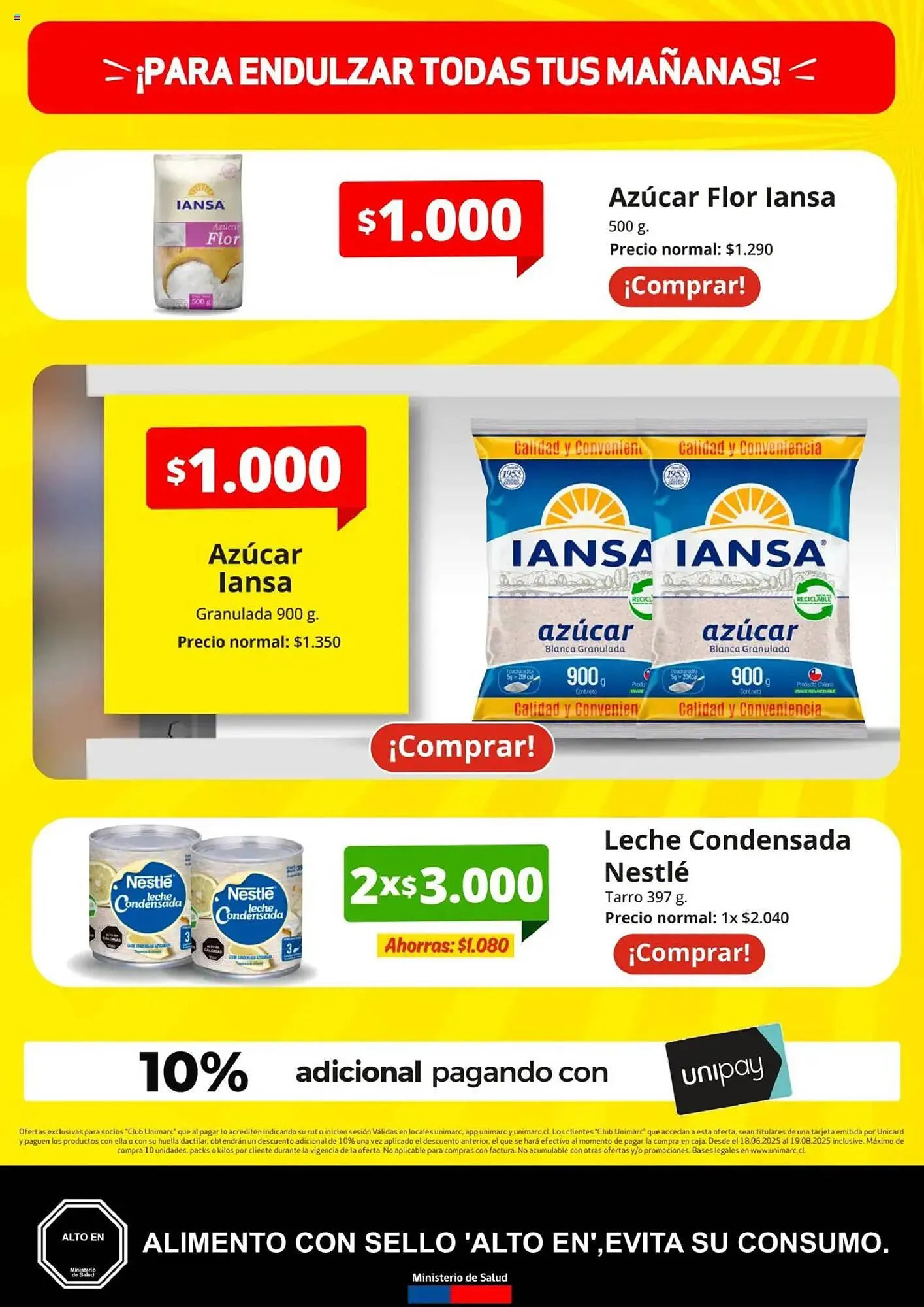 Catálogo de Catálogo Unimarc 18 de junio al 19 de agosto 2025 - Página 6