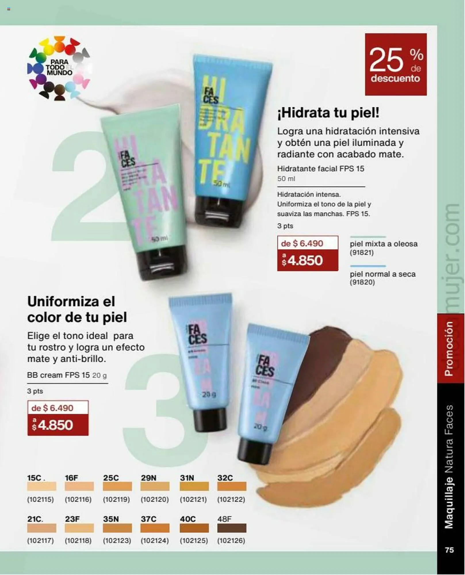 Catálogo de Catálogo Natura 1 de octubre al 15 de octubre 2023 - Página 75