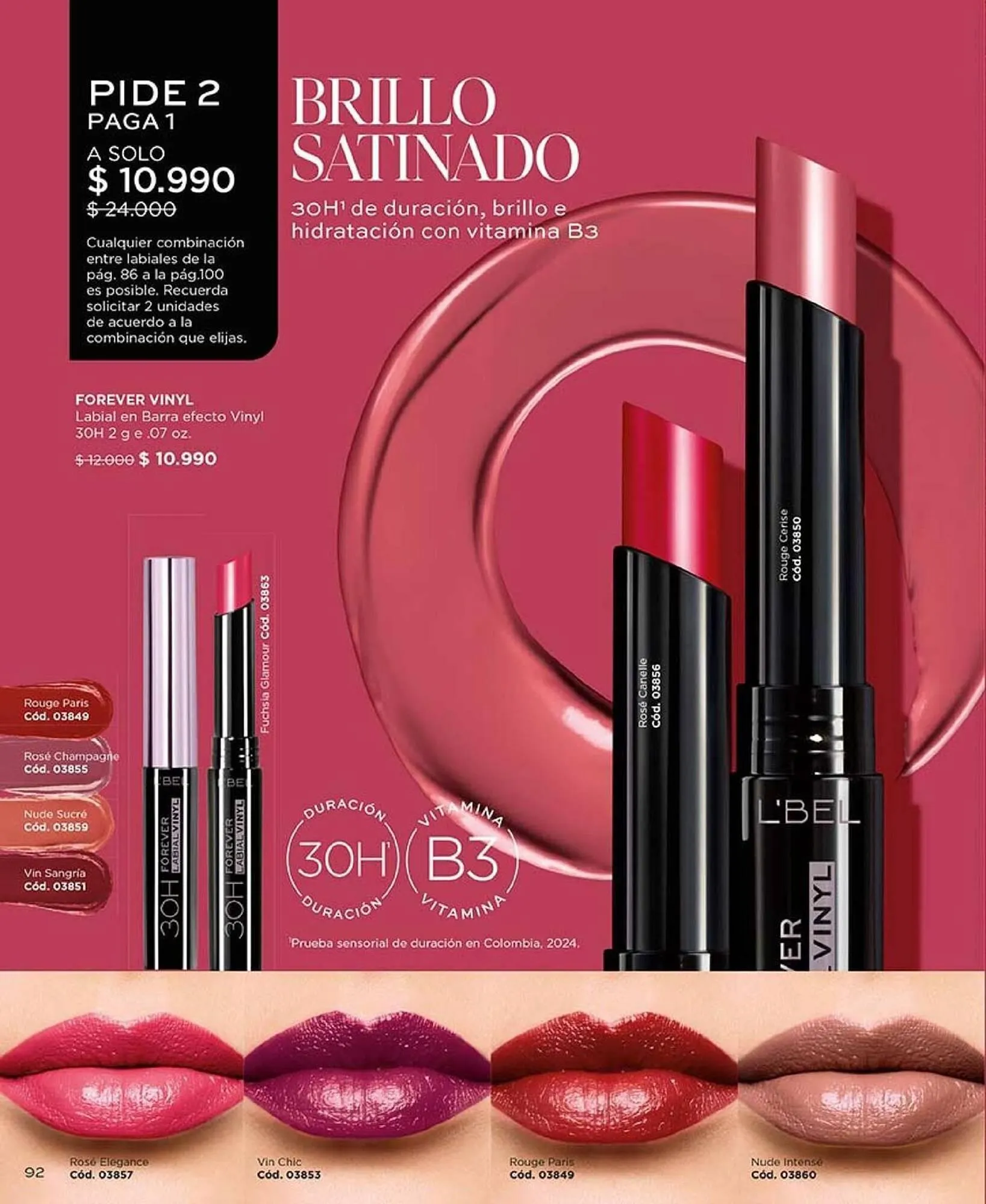 Catálogo de Catálogo L'Bel 25 de marzo al 31 de mayo 2025 - Página 92