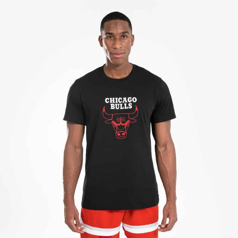 CAMISETA BÁSQUETBOL NBA CHICAGO BULLS ADULTOS TS900 NEGRO